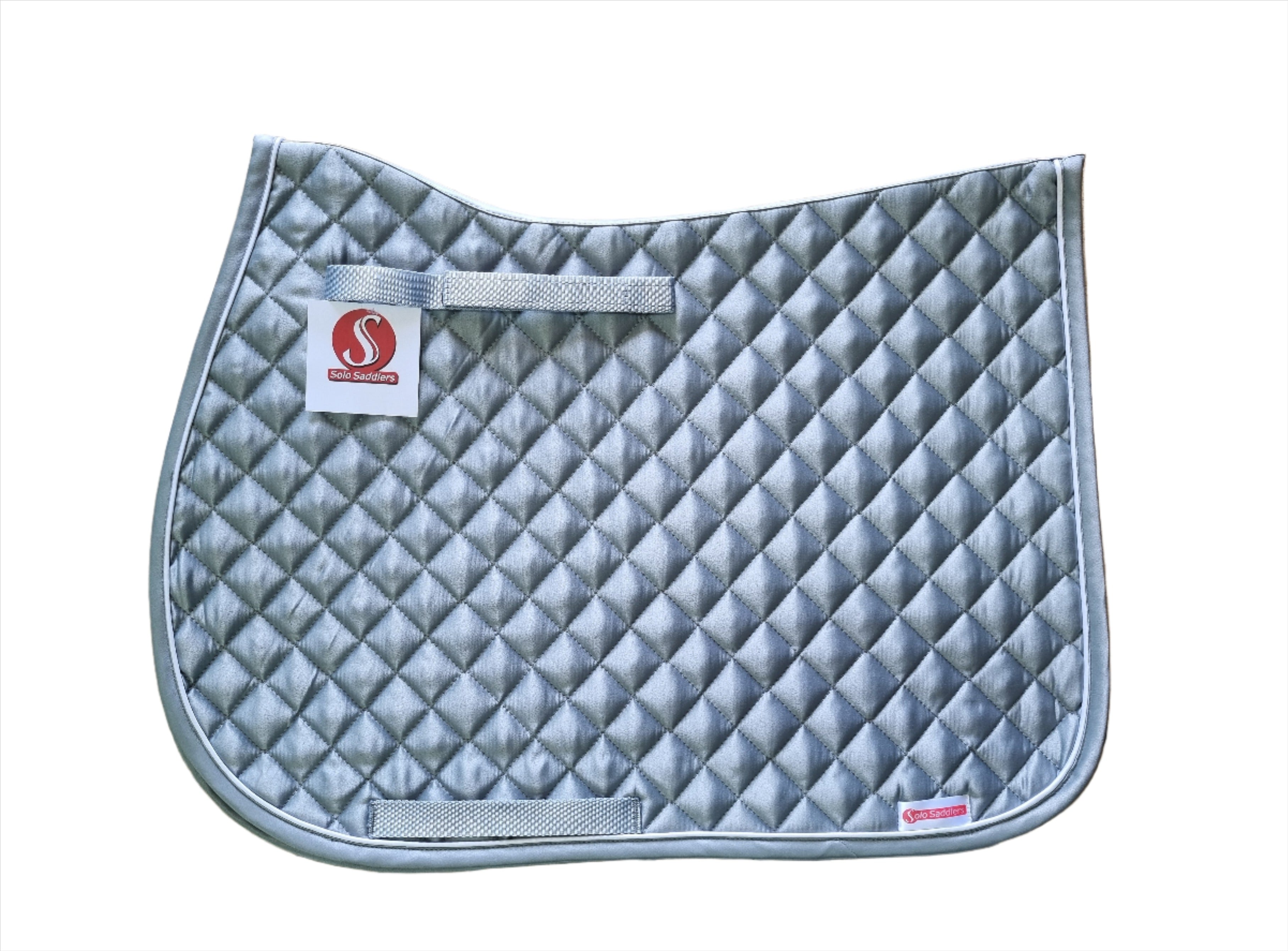 Saddle Pad Quilted Square Satin Solo
